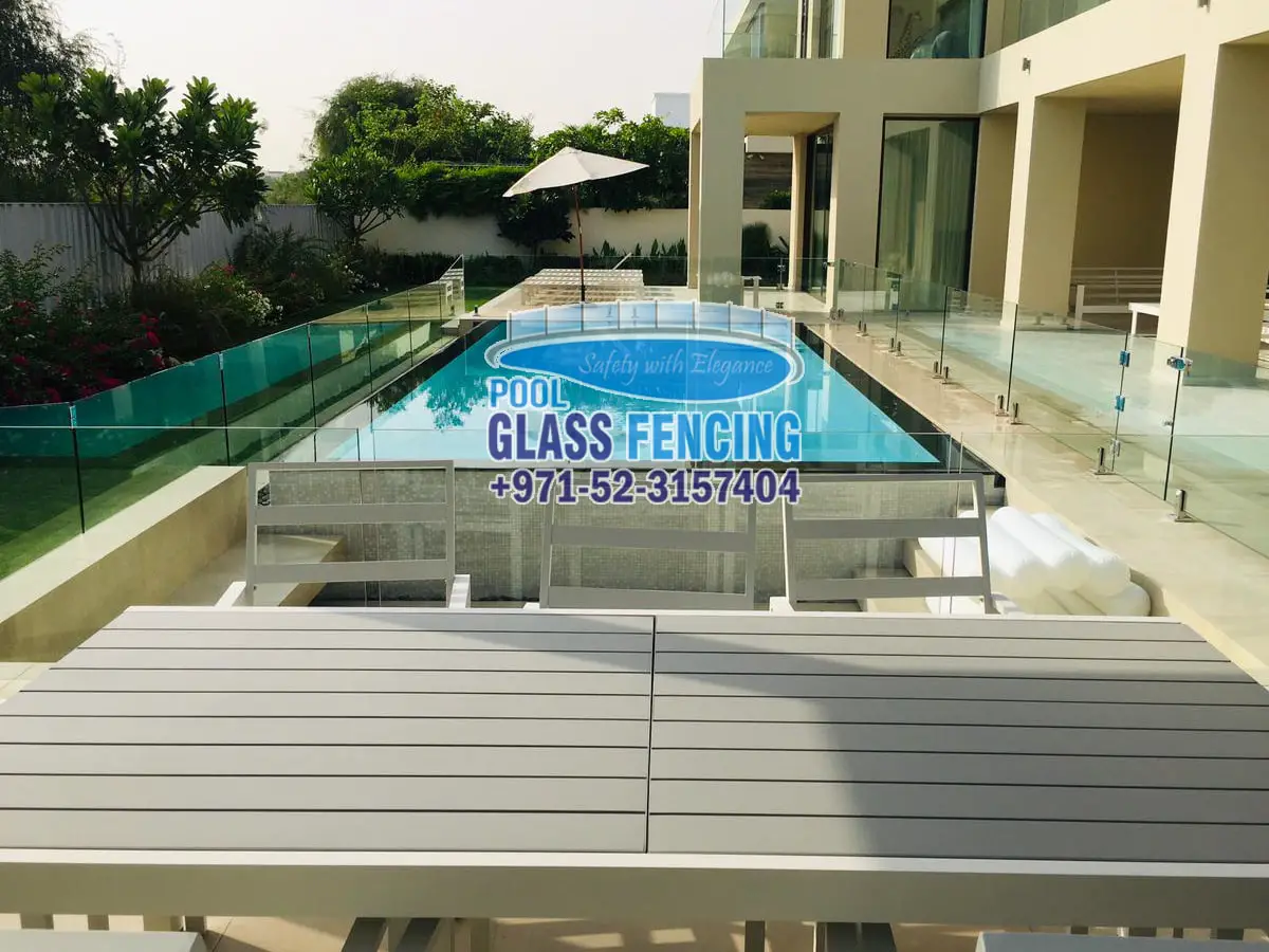 glass pool fences & glass railings nakeel frond P pool glass